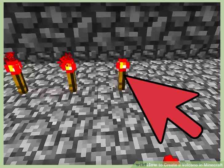 Image intitulée Créer un Volcan dans Minecraft Étape 5